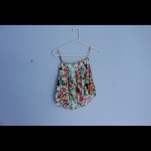Floral tank top